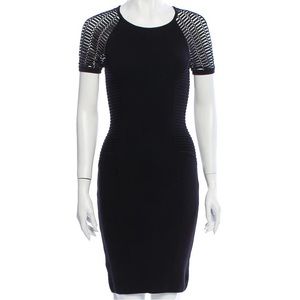 YIGAL AZROUËL Scoop Neck Mini Dress